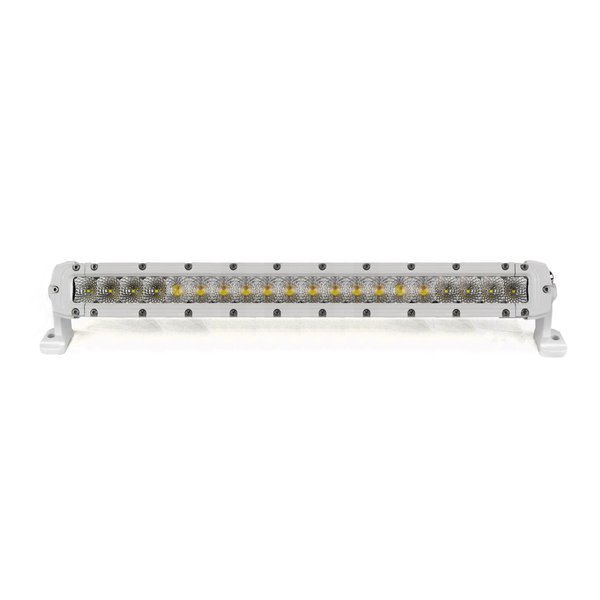 Marine Sport Lighting Marine Sport 22In 100W/8600Lm White Hd Single Row Led Light Bar MS-MRSR20